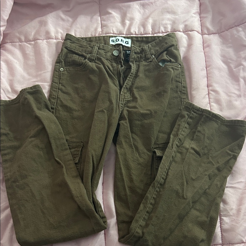 Women's Straight Leg Jeans - brown